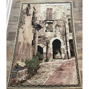 Cat In A Window Street View Manual‎ Woodworkers & Weavers Wall Tapestry 36x56"